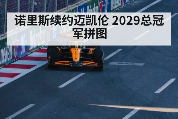 诺里斯续约迈凯伦 2029总冠军拼图